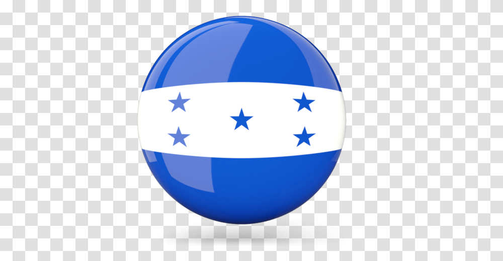 Glossy Round Icon Honduras Flag, Sphere, Balloon, Star Symbol Transparent Png