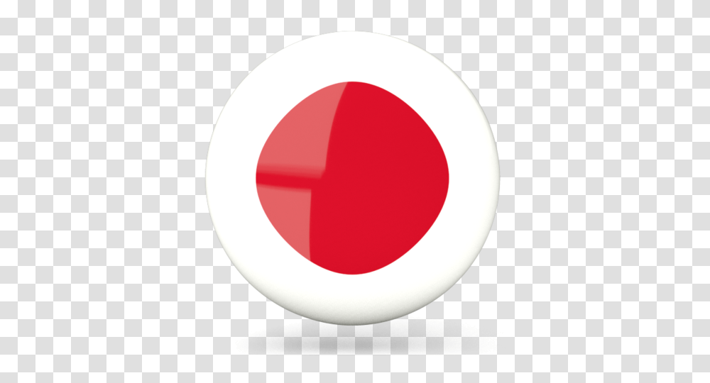Glossy Round Icon Illustration Of Flag Of Japan, Moon, Outer Space, Night Transparent Png