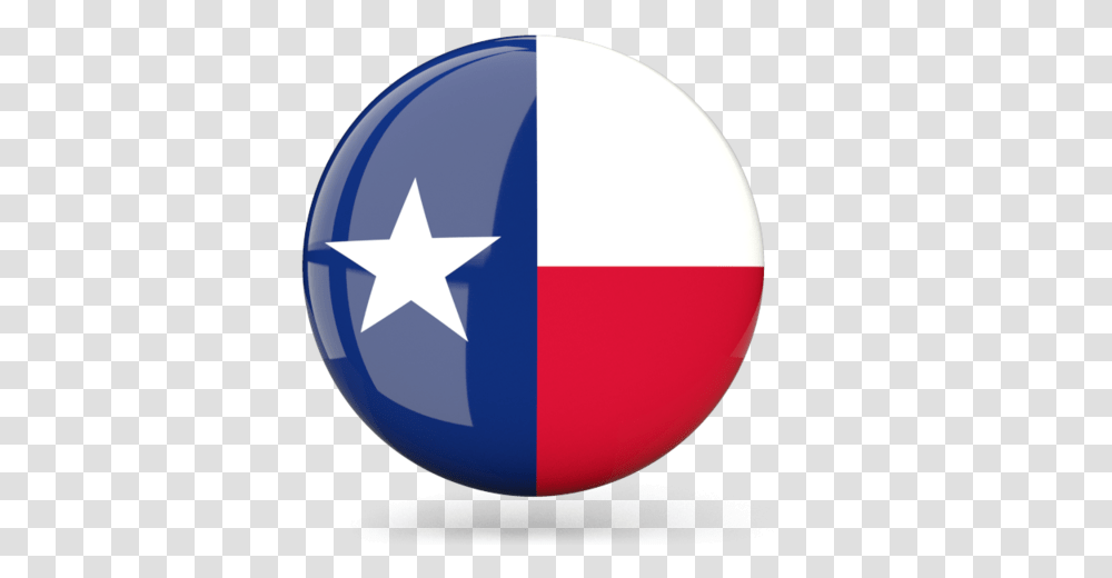 Glossy Round Icon Texas Flag In A Circle, Symbol, Balloon, Star Symbol, Logo Transparent Png