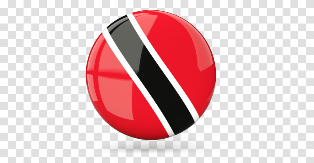 Glossy Round Icon Trinidad And Tobago Flag Icon, Ball, Tape, Sport Transparent Png