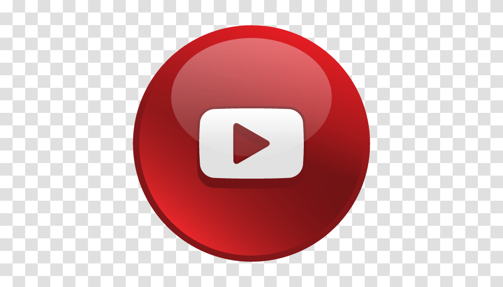 Glossy Social Youtube Icon Transparent Png