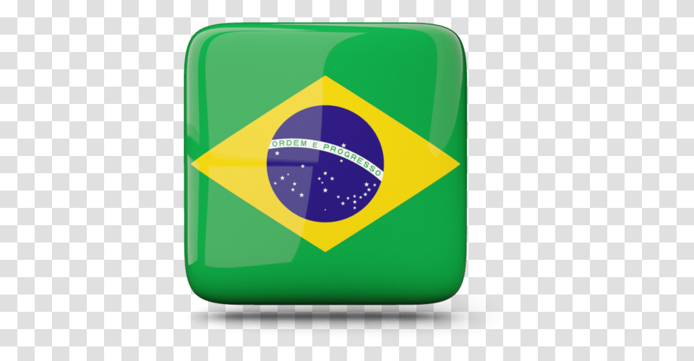 Glossy Square Icon Brazil Flag Icon Square, Logo Transparent Png