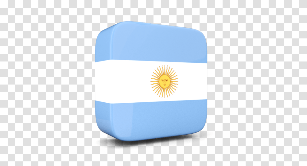 Glossy Square Icon Illustration Of Flag Of Argentina, Soap, Tape, Logo Transparent Png