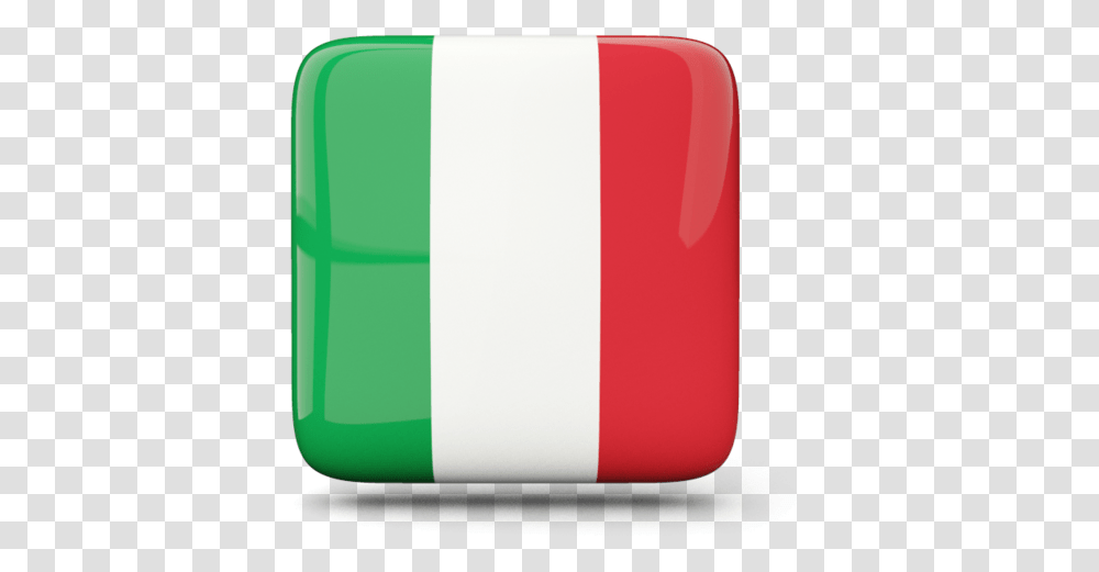 Glossy Square Icon Italy Flag Icon Square, Luggage, Cushion, Suitcase Transparent Png