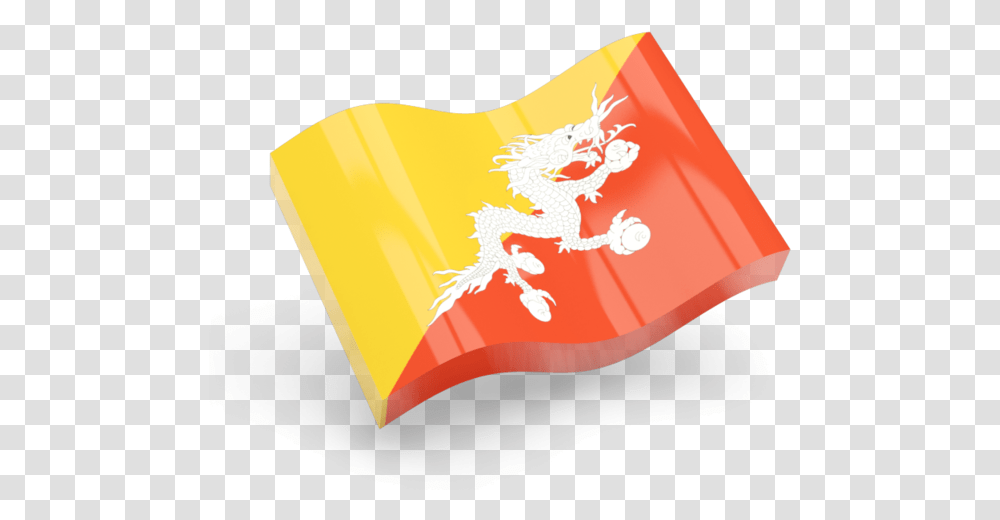 Glossy Wave Icon Bhutan Flag Icon, Stain Transparent Png