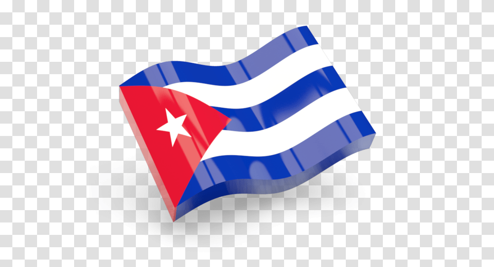 Glossy Wave Icon Illustration Of Flag Of Cuba, American Flag Transparent Png