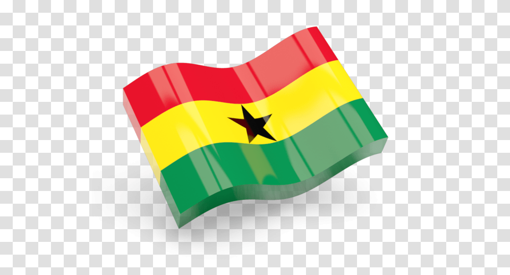Glossy Wave Icon Illustration Of Flag Of Ghana, American Flag, Hand, Star Symbol Transparent Png