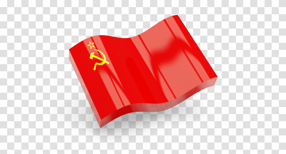 Glossy Wave Icon Illustration Of Flag Of Soviet Union, Hand, Paper Transparent Png