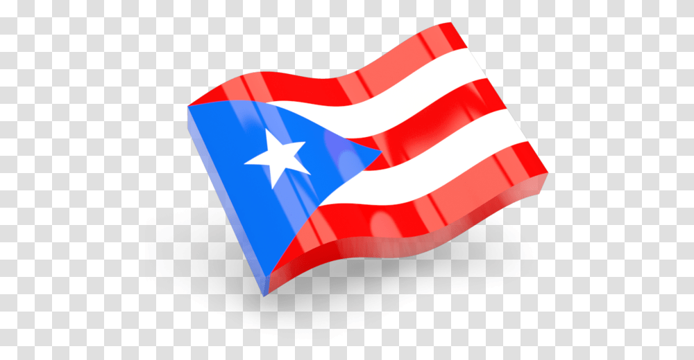 Glossy Wave Icon Puerto Rico Flag Icon, American Flag Transparent Png
