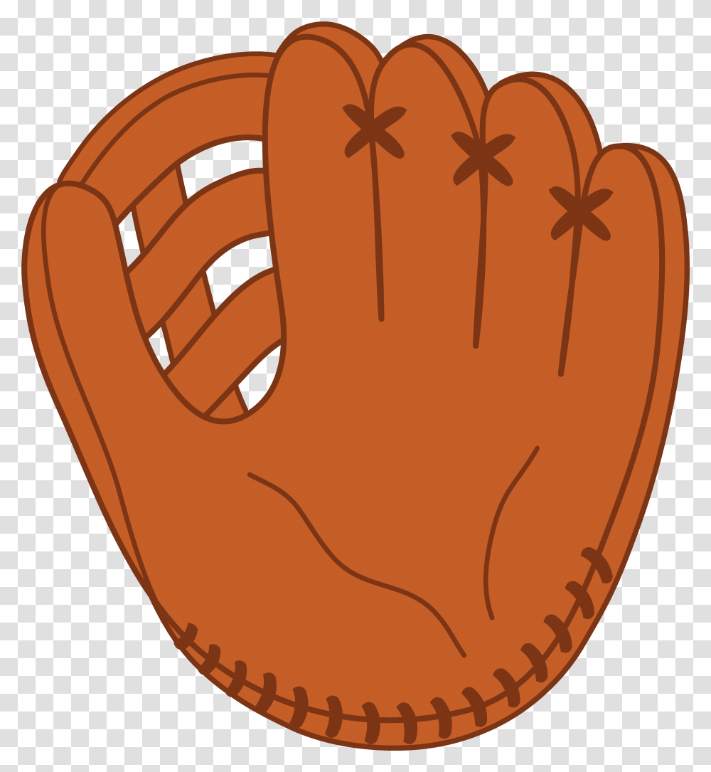 Glove Clipart Baseball Bat Cartoon Baseball Glove Clipart, Clothing, Apparel, Sport, Sports Transparent Png