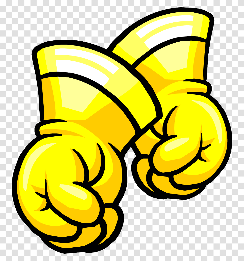 Glove Clipart Club Penguin, Food, Dynamite, Hand, Fries Transparent Png