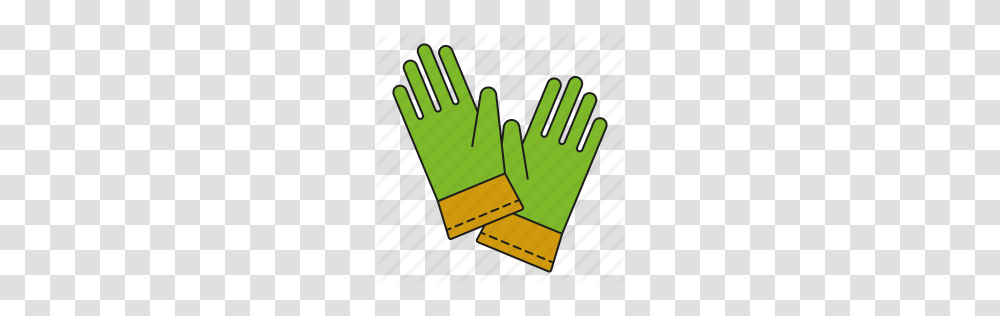 Glove Clipart Gardening Glove, Green, Apparel, Hand Transparent Png