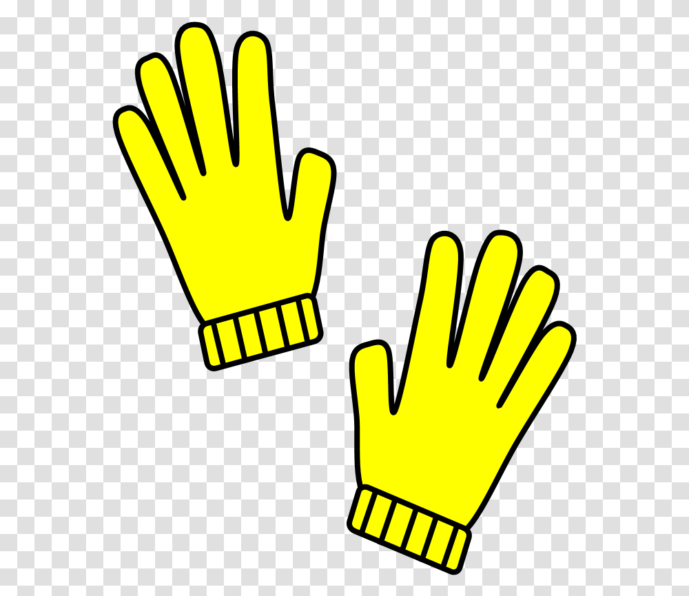 Glove Clipart Yellow Glove Indian Union Muslim League Symbol, Apparel, Light, Hand Transparent Png