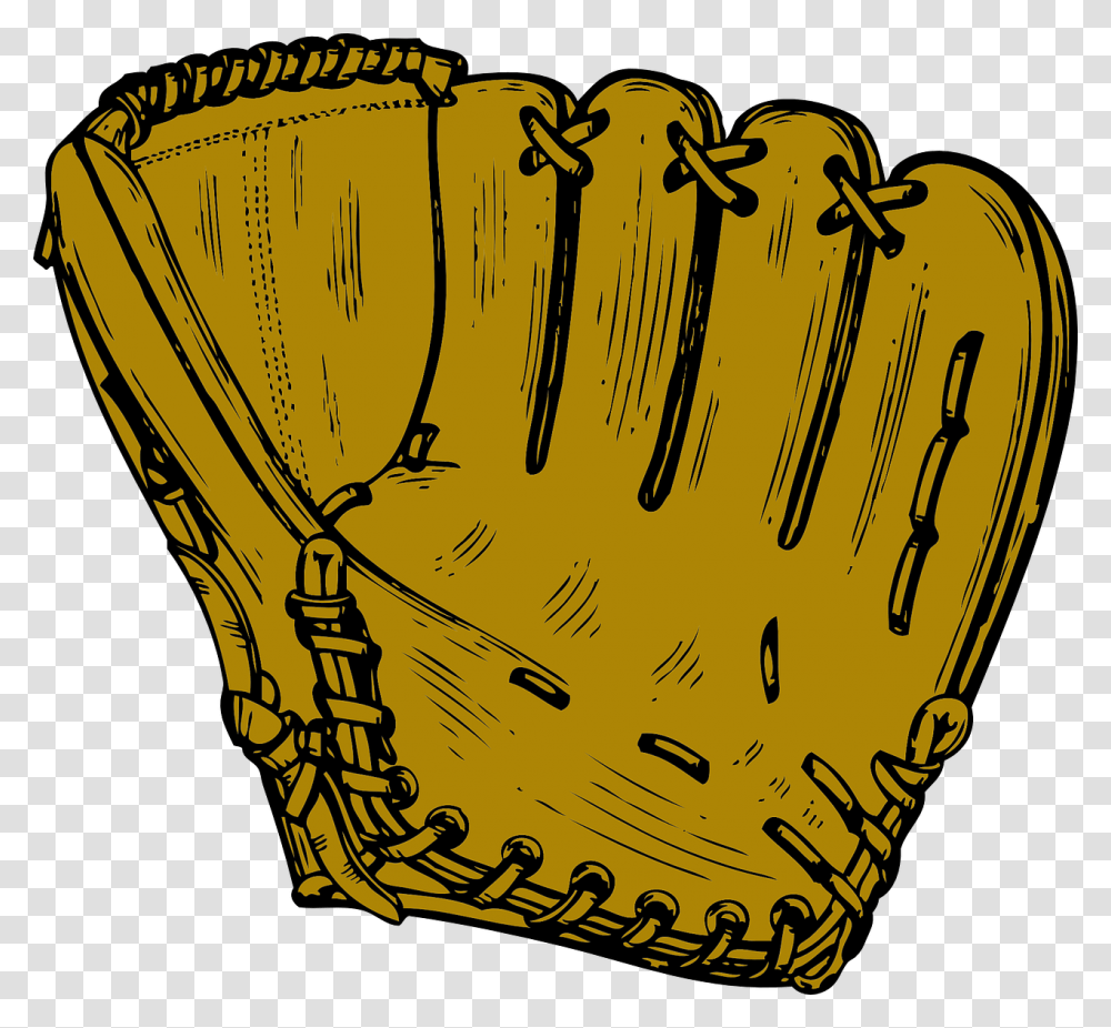 Glove Leather Stitch Baseball Recreation Ball Baseball Glove Clip Art, Apparel, Team Sport, Sports Transparent Png
