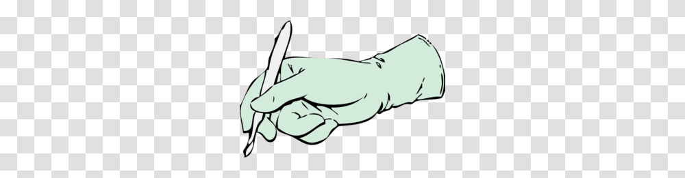 Gloved Hand With Scalpel Clip Art, Weapon, Weaponry, Animal, Leisure Activities Transparent Png