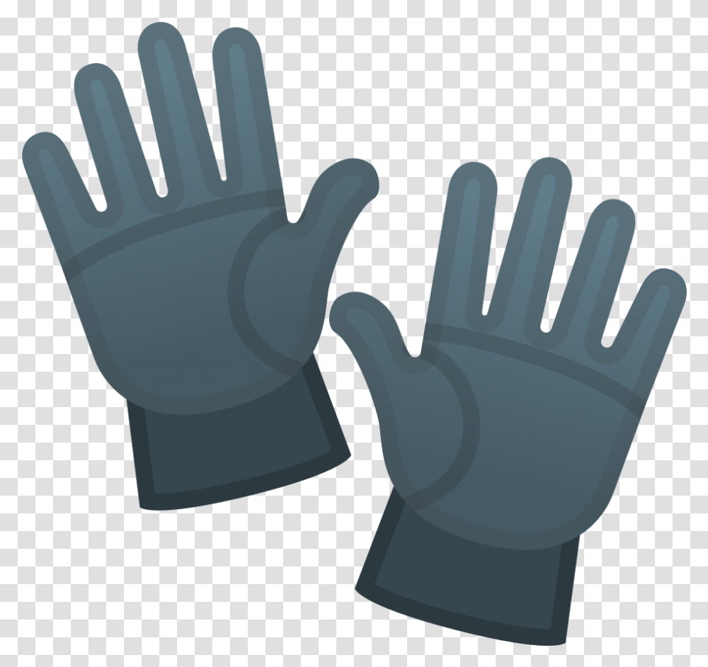 Gloves Icon Gloved Hand Emoji, Clothing, Apparel, Hammer, Tool Transparent Png