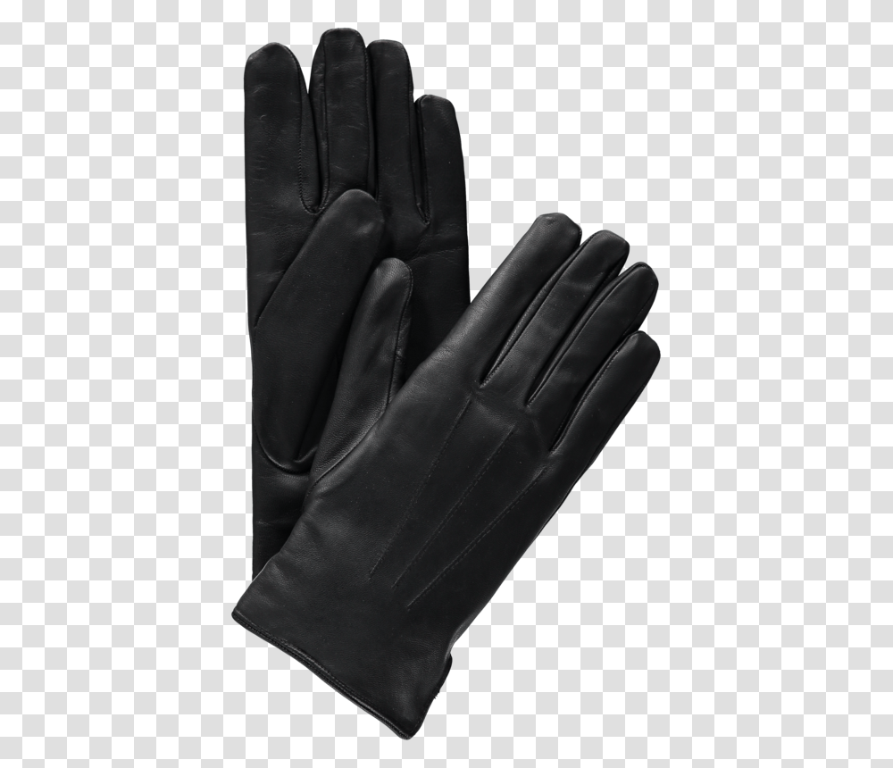 Gloves Leather Black Leather Gloves, Apparel Transparent Png