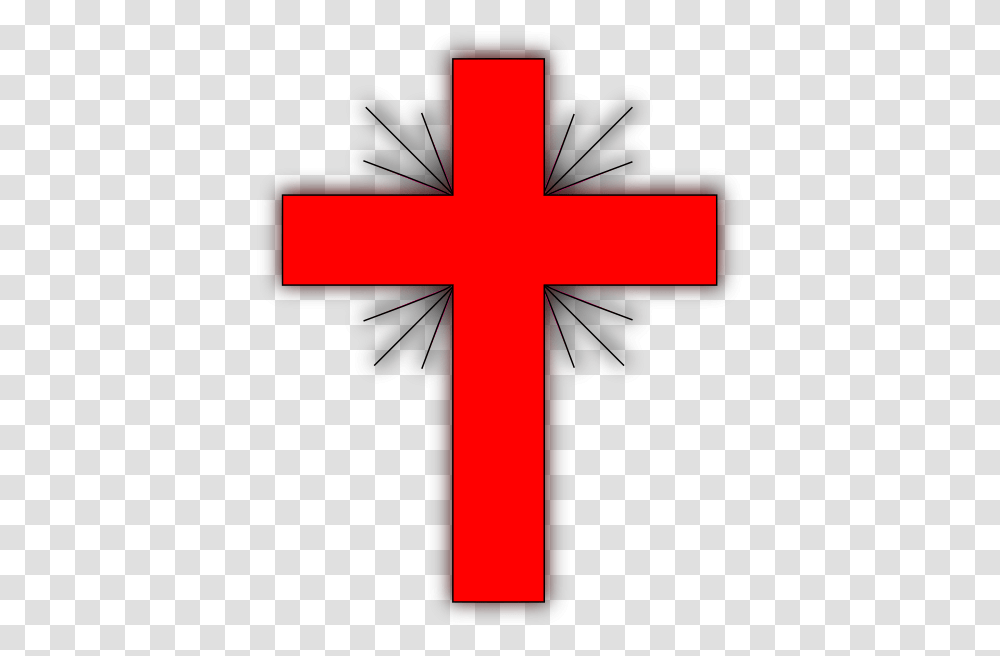 Glow Cross Red Grey Clip Art At Clkercom Vector Clip Art Cross, Symbol, Logo, Trademark, First Aid Transparent Png