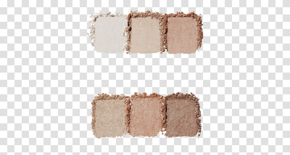 Glow Gleam Beam Highlighter Palette Light Concrete, Brick, Cookie, Food, Necklace Transparent Png