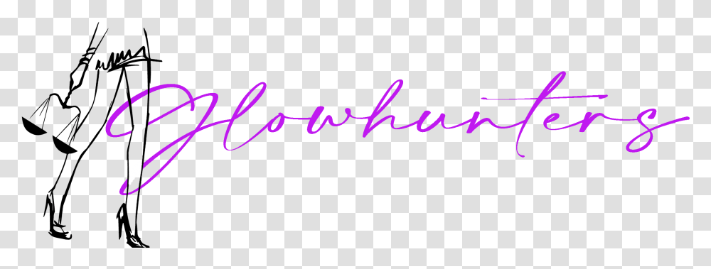 Glow Hunters Oscars Influencers And Fashion Consumerism Illustration, Text, Handwriting, Alphabet, Bow Transparent Png