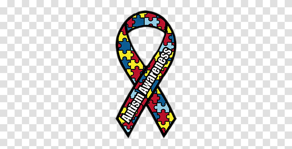 Glow In The Dark Autism Awareness Puzzle Pieces Necklace, Label, Sticker, Logo Transparent Png
