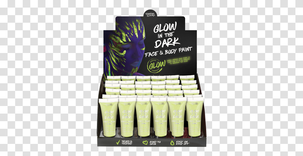 Glow In The Dark Face Amp Body Paint Bullet, Plant, Jar, Bottle, Vase Transparent Png