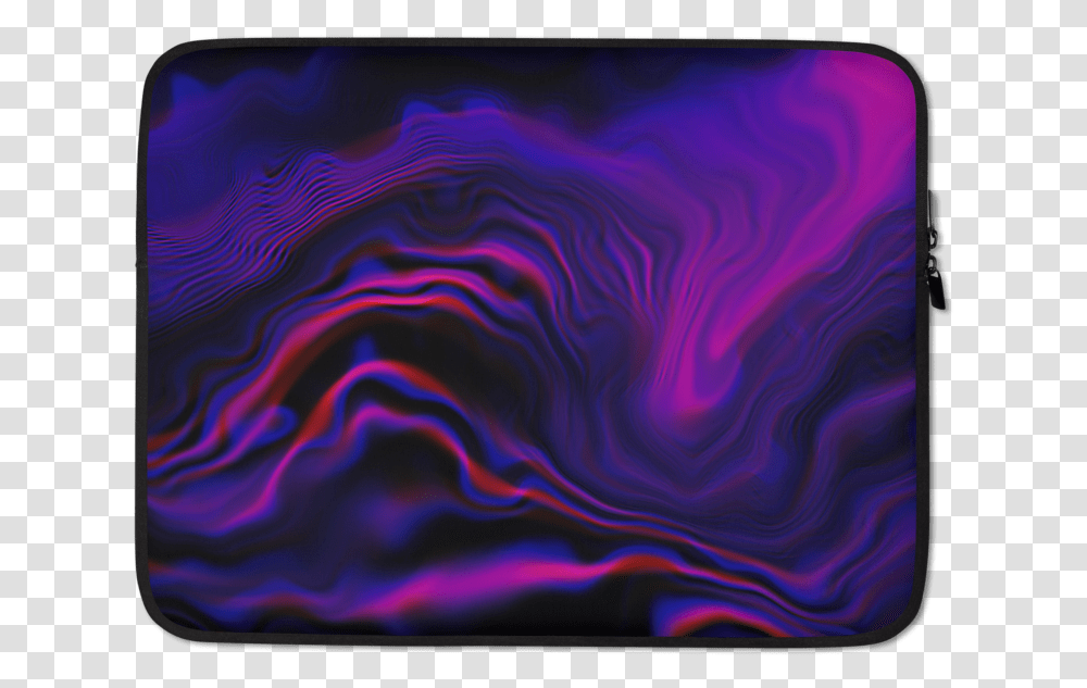 Glow In The Dark Laptop Sleeve Color Gradient, Ornament, Pattern, Fractal, Art Transparent Png