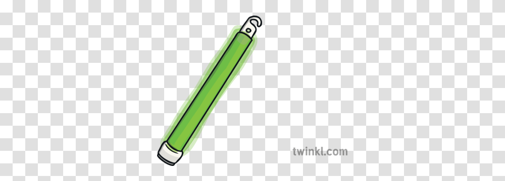 Glow Stick Green Party Light Ks1 Pen, Pencil, Baseball Bat, Team Sport, Sports Transparent Png