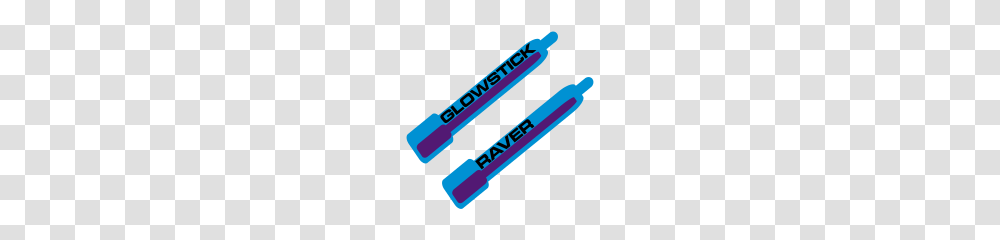 Glow Stick Raver Blue, Light, Tool, Brush, Toothbrush Transparent Png