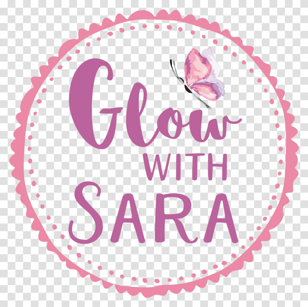 Glow With Sara Color Rastor Circle, Label, Poster, Advertisement Transparent Png