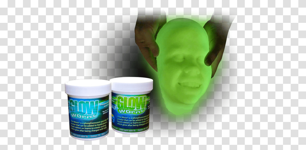 Glow Worm Inthedark Powders Smoothon Inc Smooth On Glow Worm, Plant, Green, Food Transparent Png