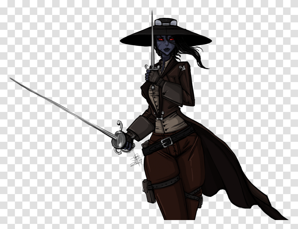 Glowing Red Eyes, Person, Human, Duel, Pirate Transparent Png