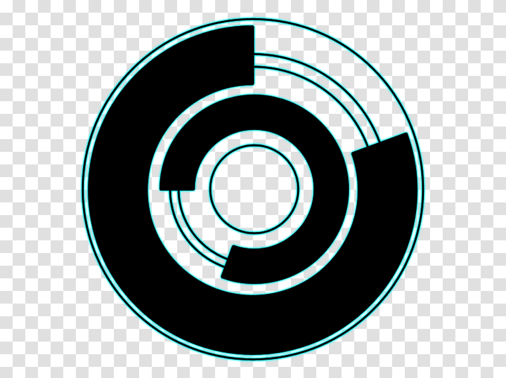 Glowing Retro Effects Circle, Spiral, Coil Transparent Png