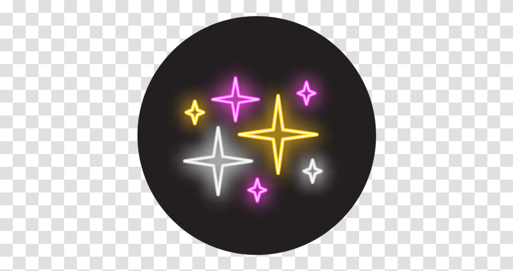 Glowing Ring Collections Resin Punk Luminous Glowing In Circle, Star Symbol, Lighting Transparent Png