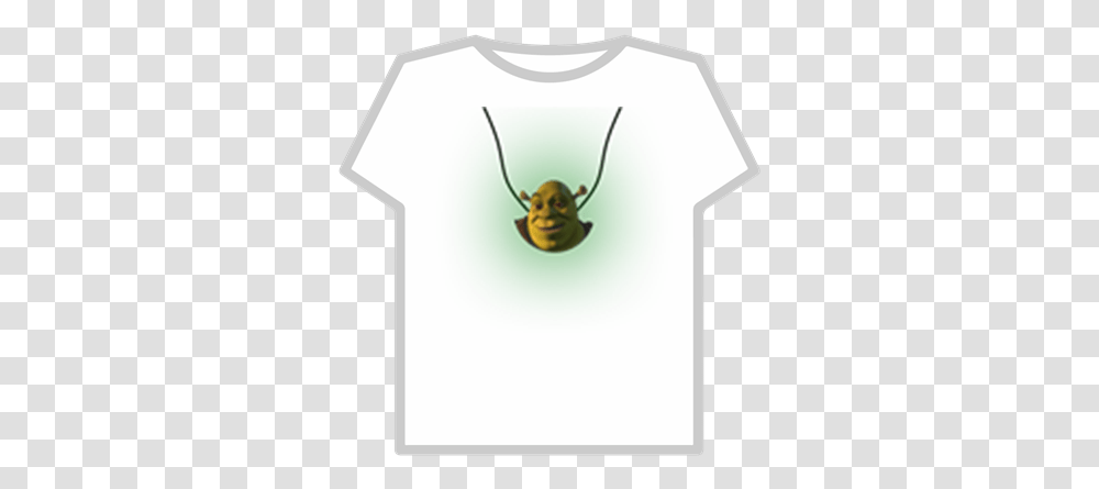 Glowing Shrek Necklace Roblox Canned Gamer Boy, Insect, Invertebrate, Animal, T-Shirt Transparent Png