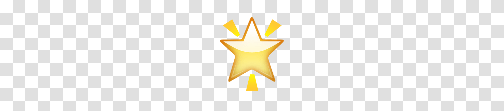 Glowing Star Emoji On Apple Ios, Star Symbol, Lamp Transparent Png