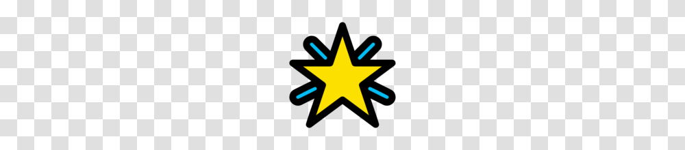 Glowing Star Emoji On Microsoft Windows October Update, Star Symbol Transparent Png
