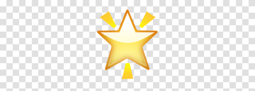 Glowing Star Emojis Emoji Star Emoji And Stars, Star Symbol, Cross Transparent Png