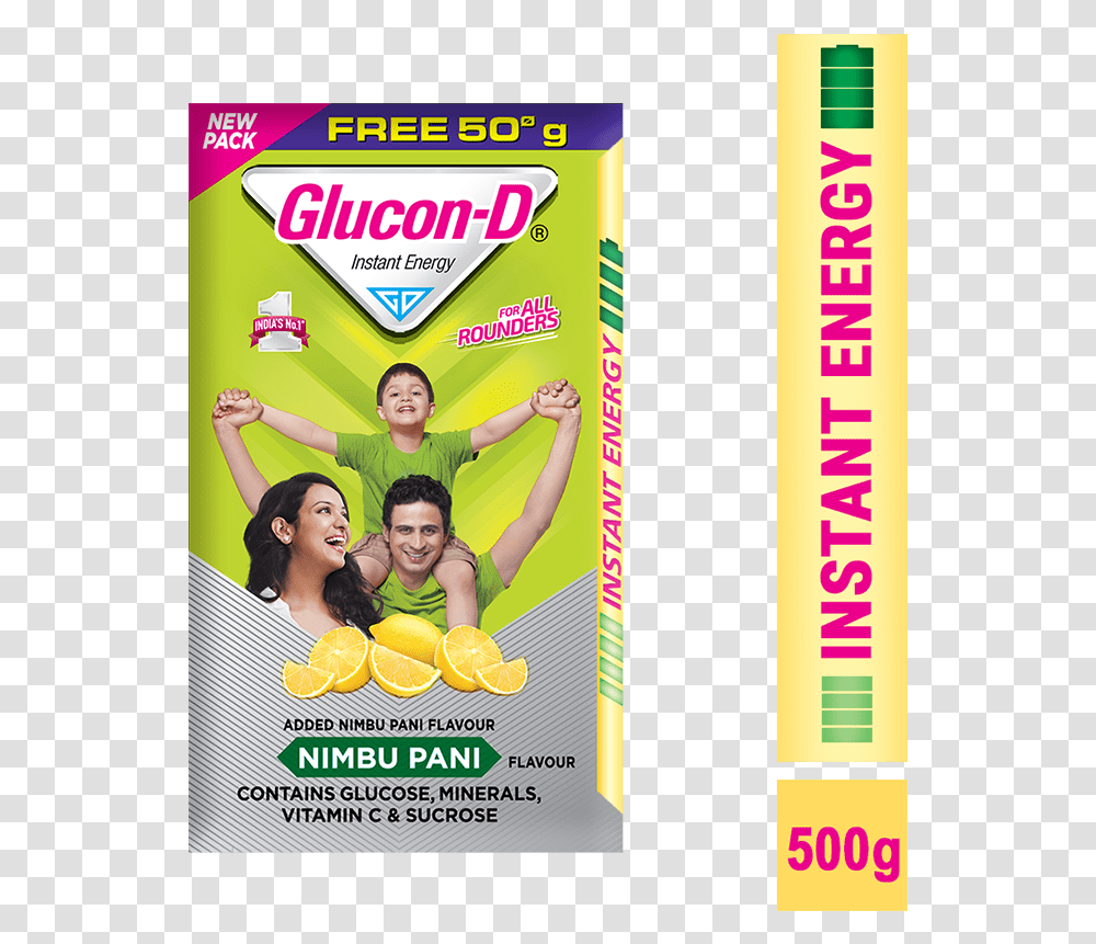 Glucon D Powder Nimbu Pani, Poster, Advertisement, Flyer, Paper Transparent Png