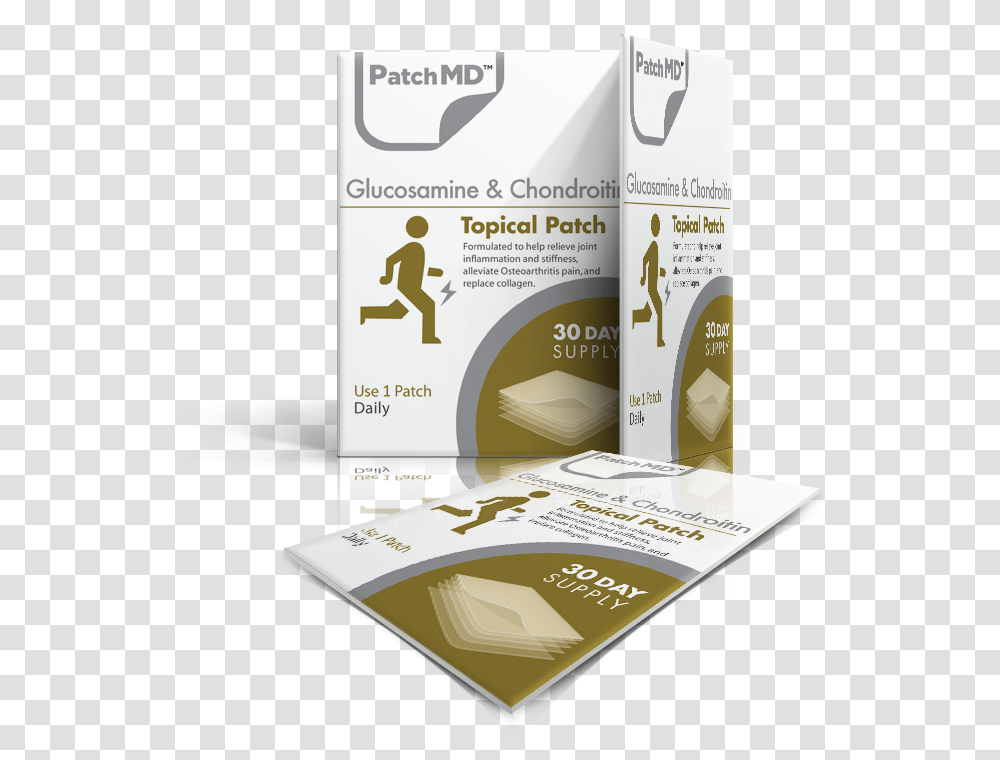 Glucosamine Amp Chondroitin Topical Patch 2 Pack Patch Md Multivitamin Plus, Poster, Advertisement, Flyer, Paper Transparent Png