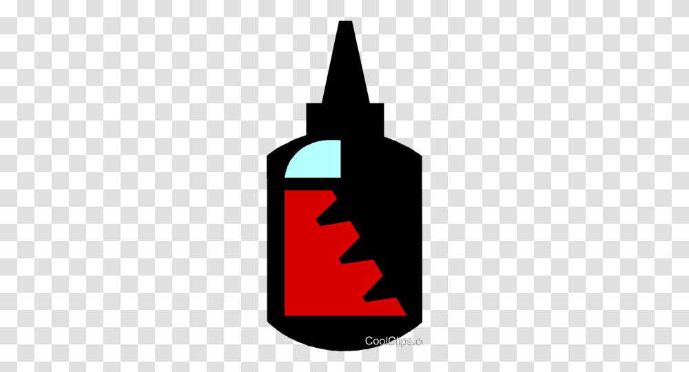 Glue Bottles Royalty Free Vector Clip Art Illustration, Cross, Light Transparent Png