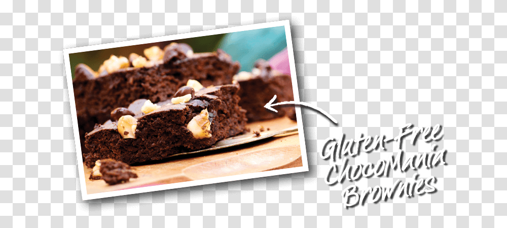 Gluten Free Chocomania Brownies Chocolate Cake, Dessert, Food, Cookie, Biscuit Transparent Png