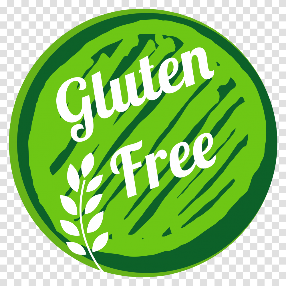 Gluten Free Logo Illustration, Word, Plant Transparent Png