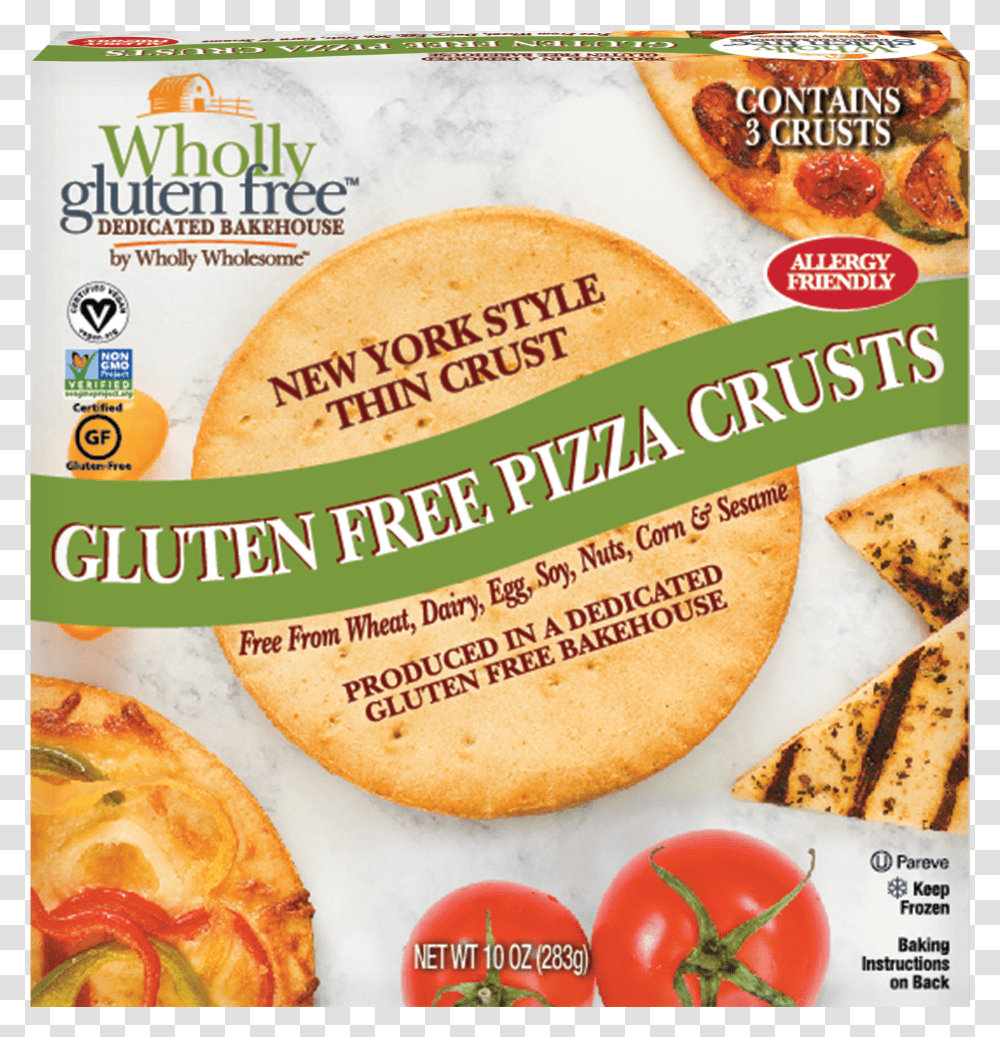 Gluten Free Pizza Crusts Wholly Gluten Free Pizza Crust Transparent Png