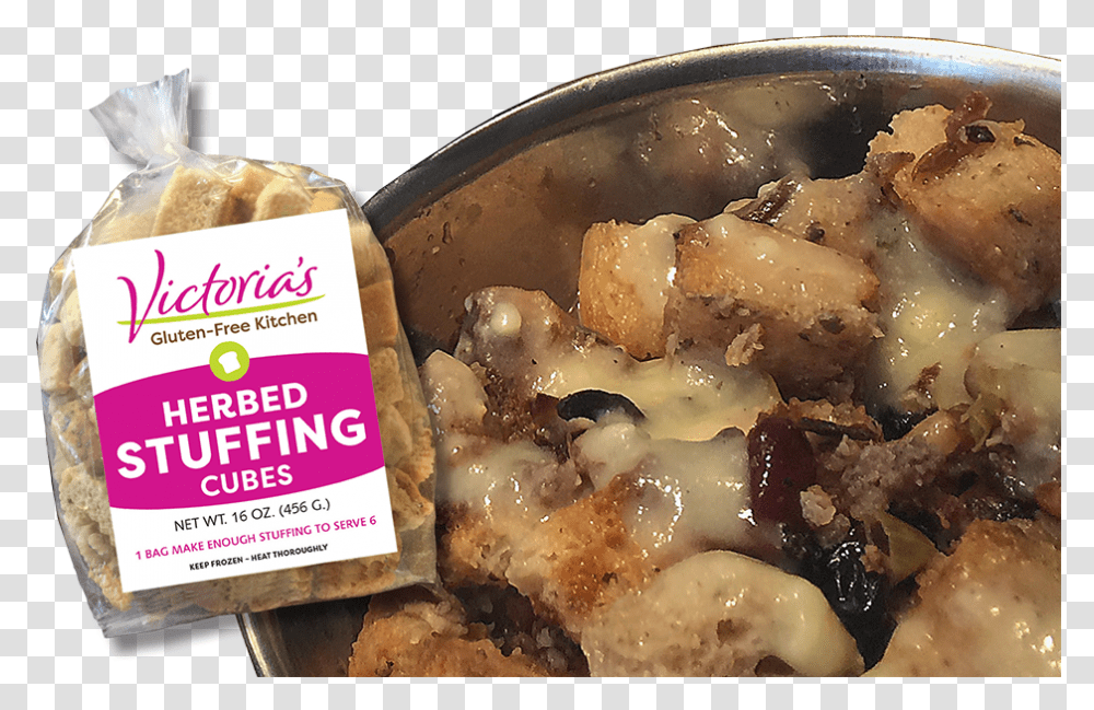 Gluten Free Stuffing Cubes Thanksgiving Stuffing Monkey Bread, Meal, Food, Dish, Bowl Transparent Png