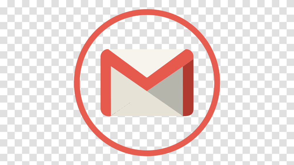 Gmail Google Mail Icon Circle Gmail Logo, Envelope, Airmail Transparent Png