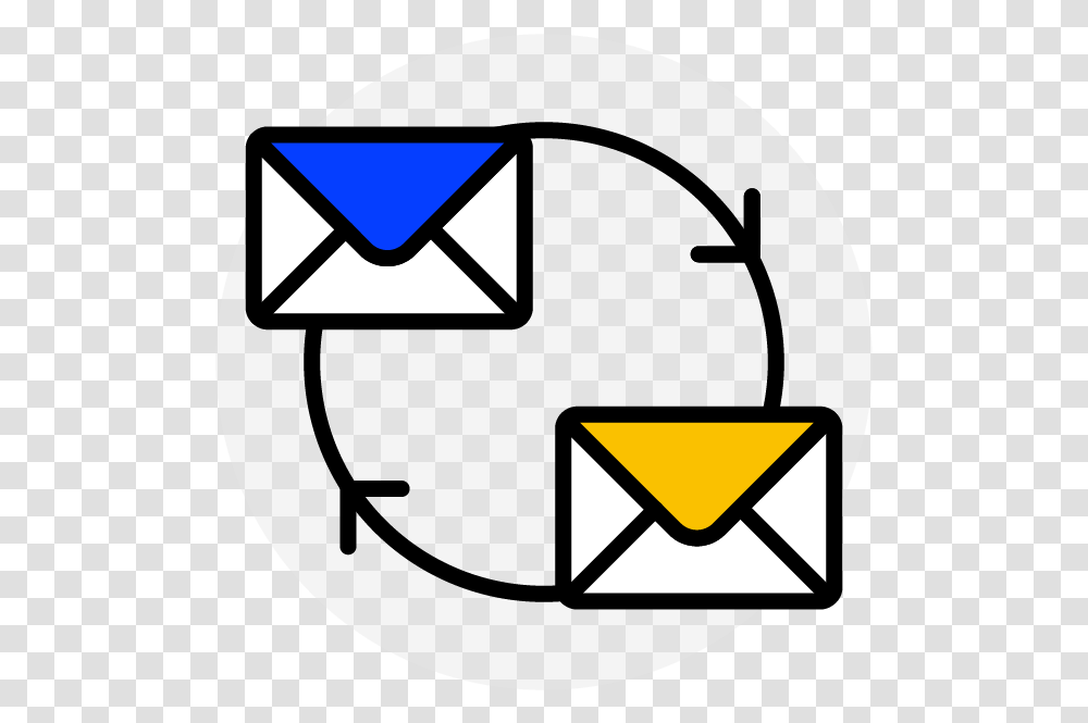 Gmail Icon Black And White, Envelope, Airmail Transparent Png