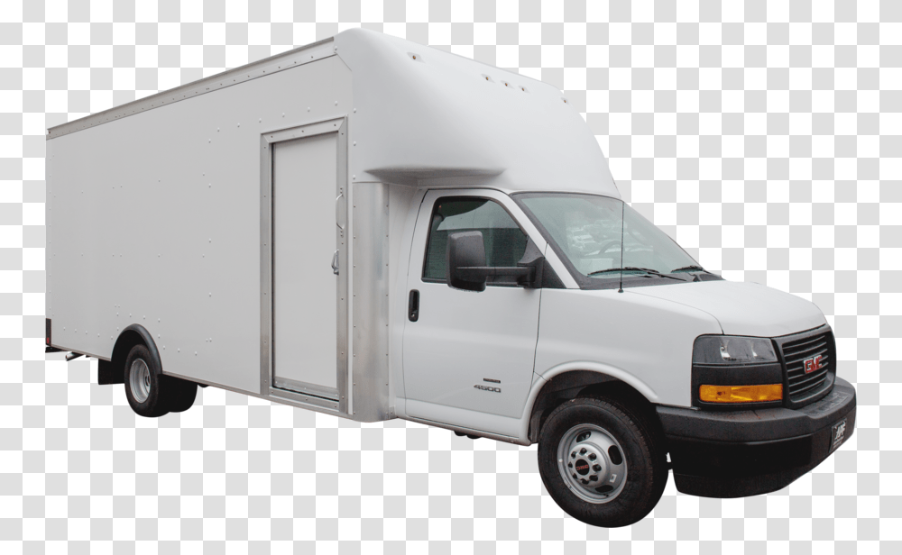Gmc Savana 4500 Boxtruck Rockport 18, Vehicle, Transportation, Moving Van, Wheel Transparent Png