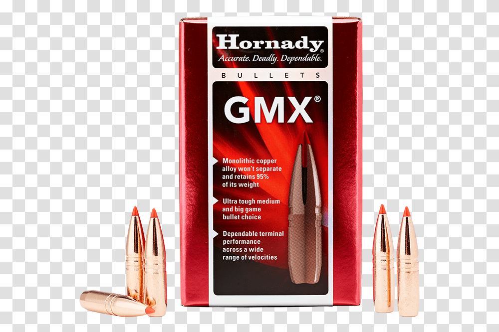 Gmx 300 Win Mag 200 Grain Eld X Hornady Precision Hunter, Weapon, Weaponry, Ammunition, Bullet Transparent Png