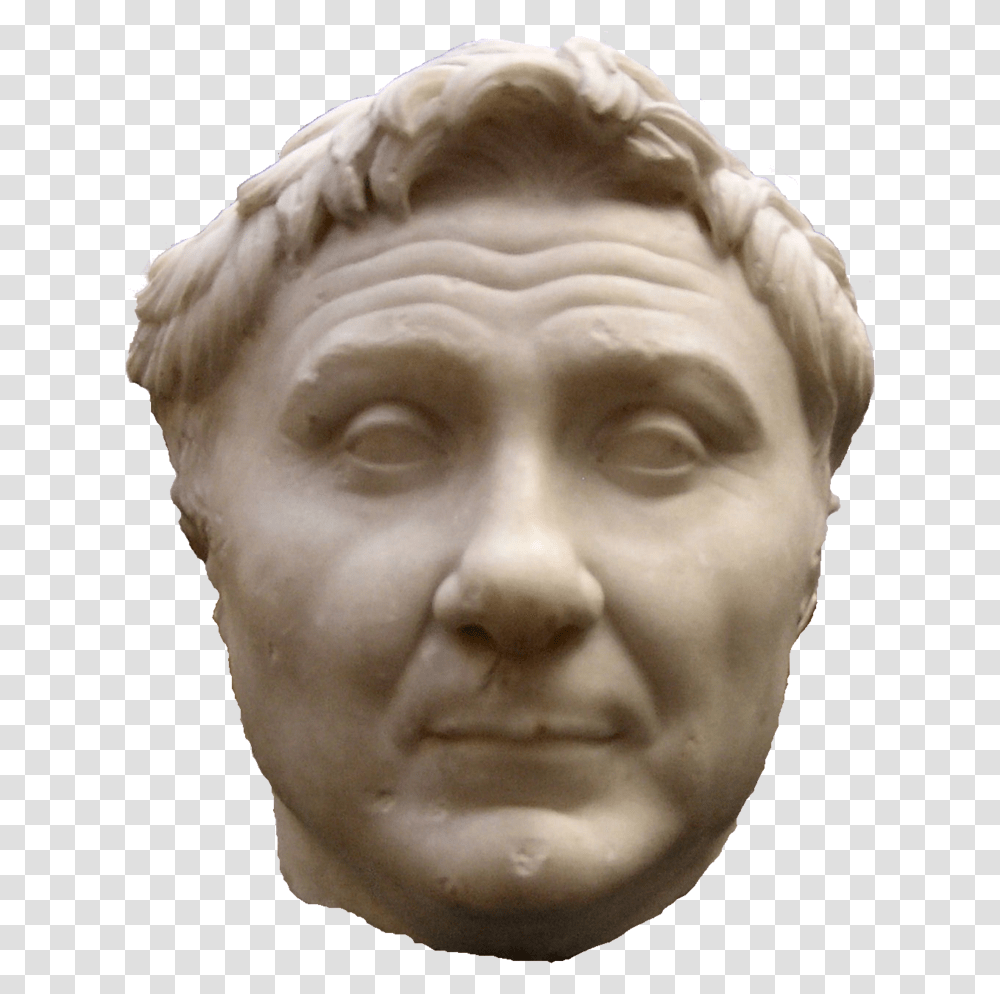 Gnaeus Pompeius Magnus, Head, Sculpture, Statue Transparent Png